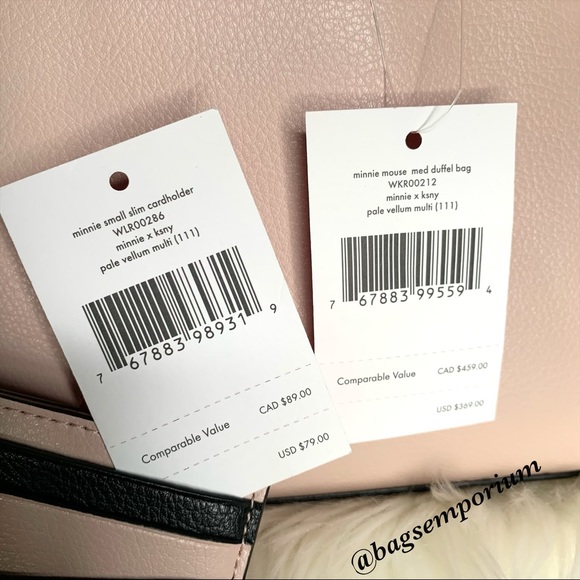 Kate Spade Disney Minnie Mouse Crossbody 2PC Set - Picture 8 of 15